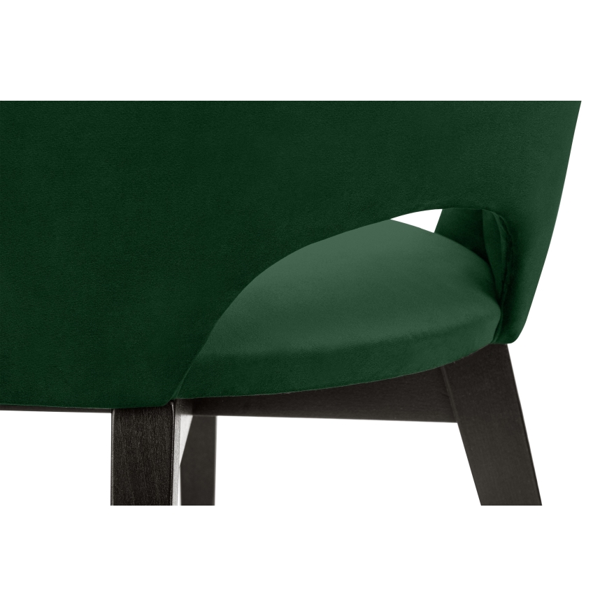 Cadeira de refeição BOVIO 86x48 cm verde escuro/faia