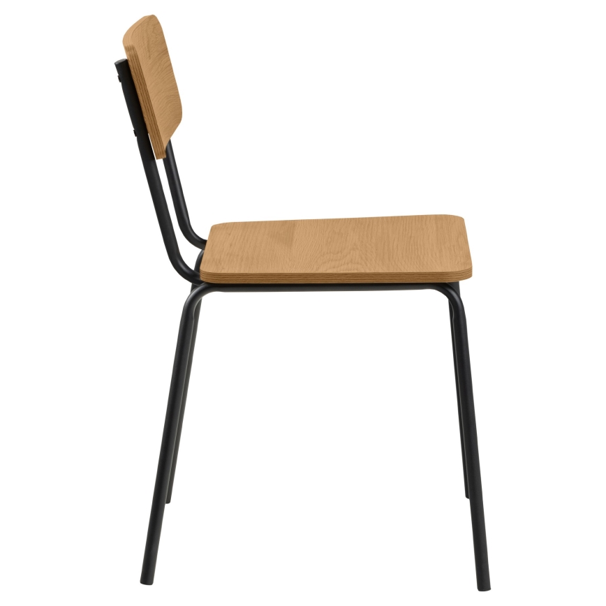 Cadeira de refeição CARYS 1 unid. carvalho