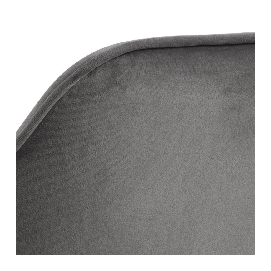 Cadeira de refeição com apoios de braços AYLIN 1 unid. cinzento escuro