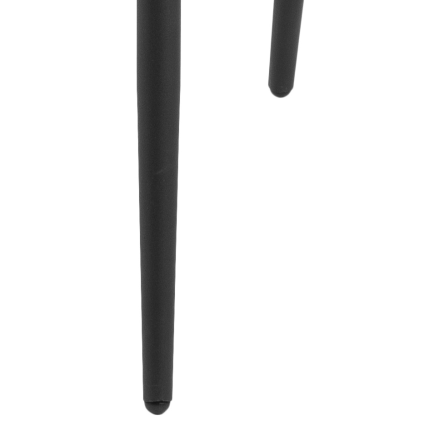 Cadeira de refeição com apoios de braços AYLIN 1 unid. cinzento escuro