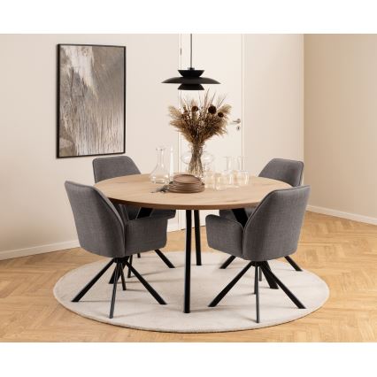 Cadeira de refeição ESME 1 unid. cinzento