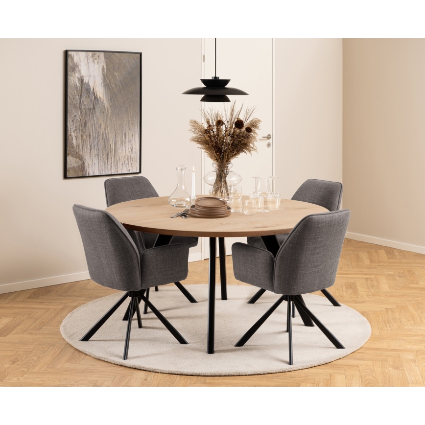 Cadeira de refeição ESME 1 unid. cinzento