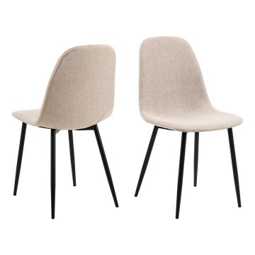 Cadeira de refeição KAIA 1 unid. bege