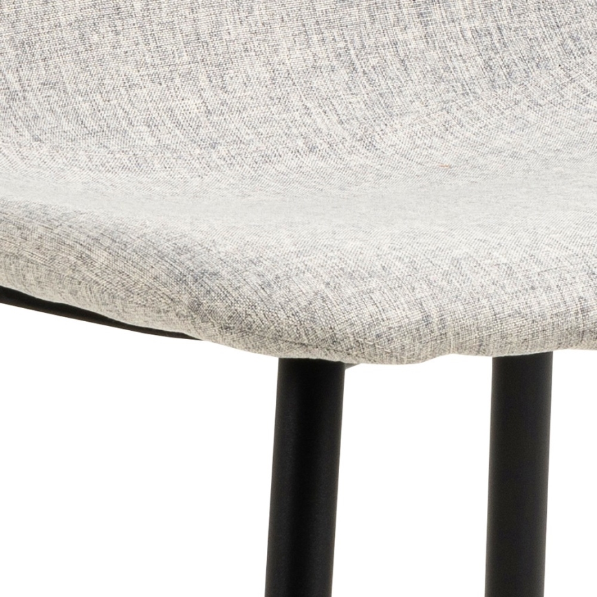 Cadeira de refeição KAIA 1 unid. cinzento claro