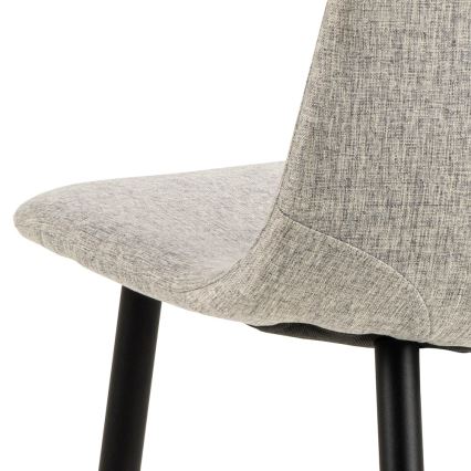 Cadeira de refeição KAIA 1 unid. cinzento claro