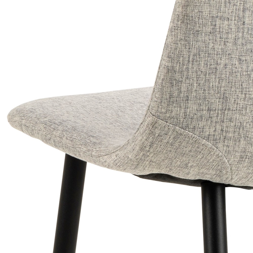 Cadeira de refeição KAIA 1 unid. cinzento claro