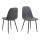Cadeira de refeição KAIA 1 unid. cinzento escuro