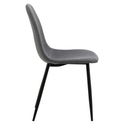 Cadeira de refeição KAIA 1 unid. cinzento escuro