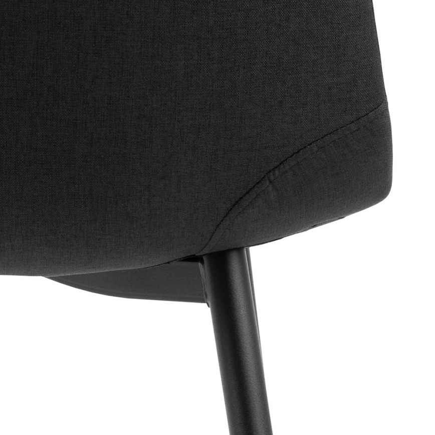 Cadeira de refeição KAIA 1 unid. preto