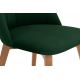 Cadeira de refeição RIFO 86x48 cm verde escuro/faia