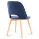 Cadeira de refeição TINO 86x48 cm azul escuro/faia