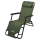 Cadeira dobrável ajustável verde/preto