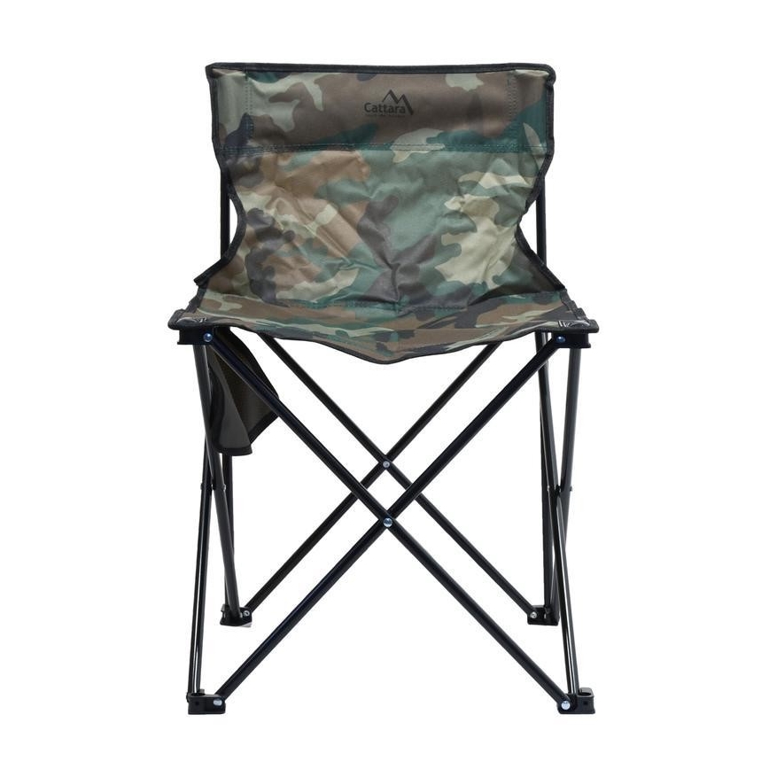 Cadeira dobrável de campismo camoflagem