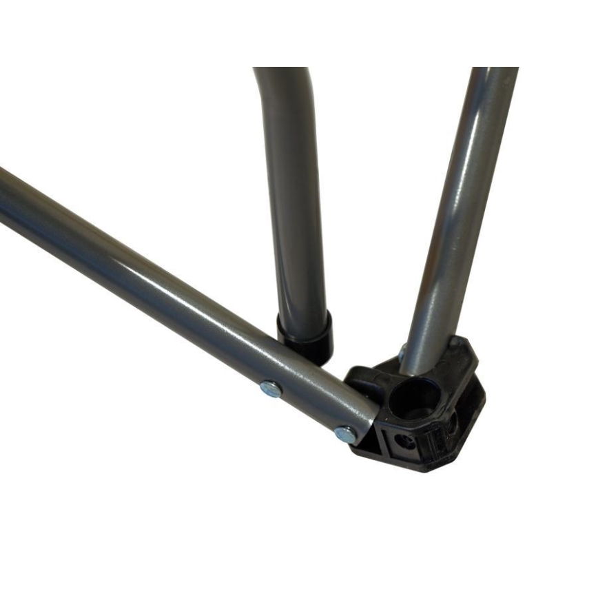 Cadeira dobrável de campismo cinzento