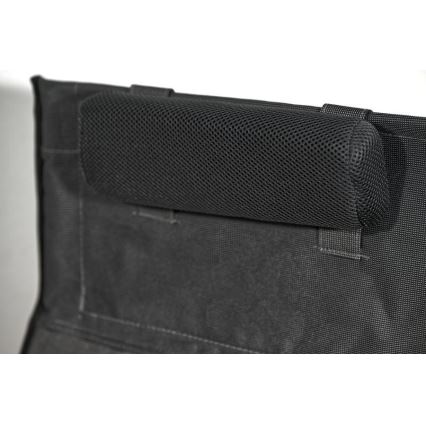 Cadeira dobrável de campismo cinzento