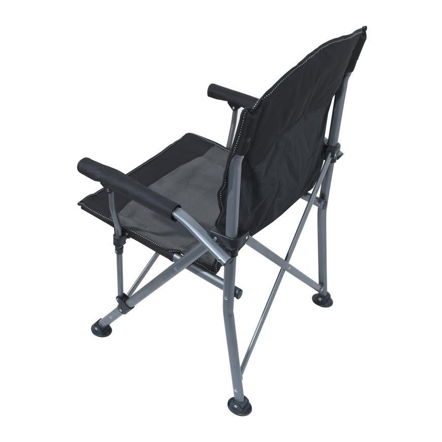 Cadeira dobrável de campismo preto