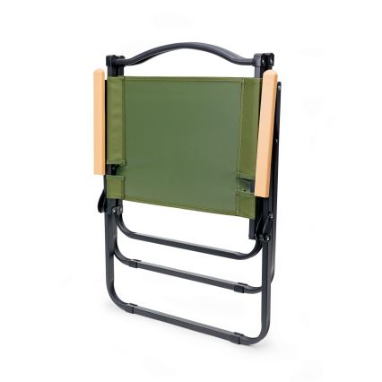 Cadeira dobrável de campismo verde