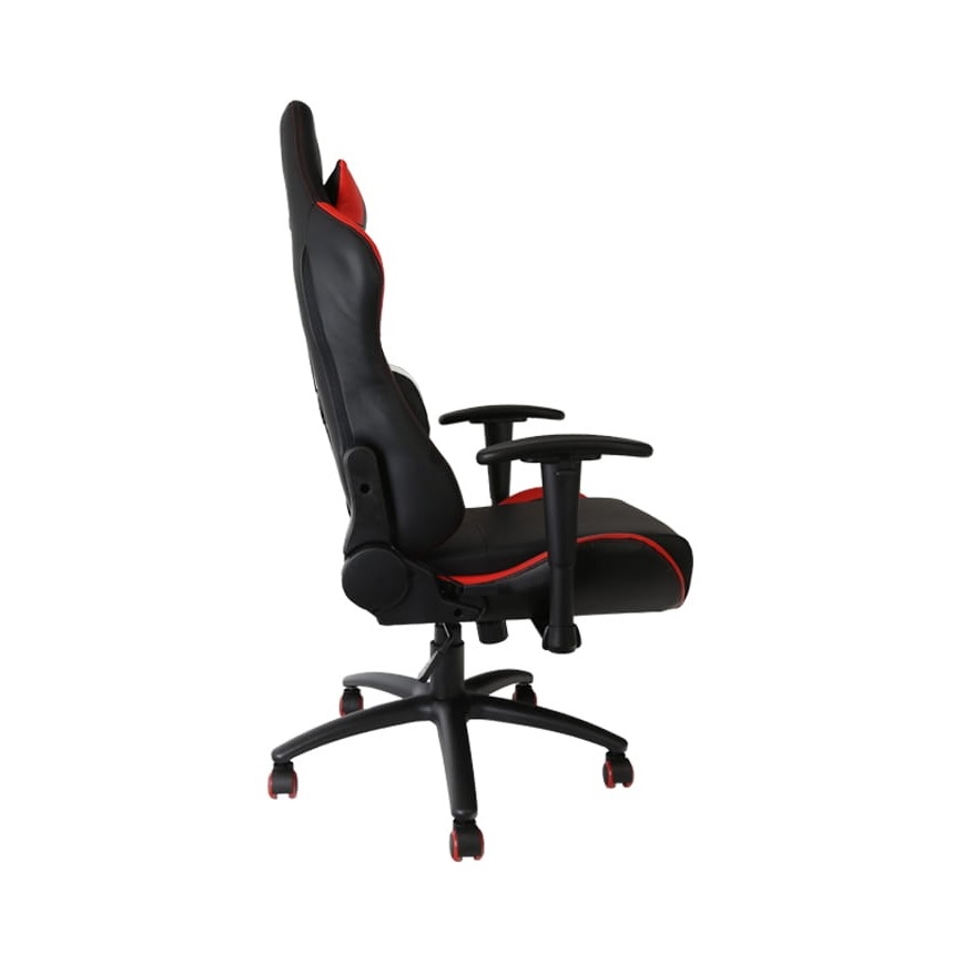 Cadeira gamer VARR Silverstone preta/vermelha