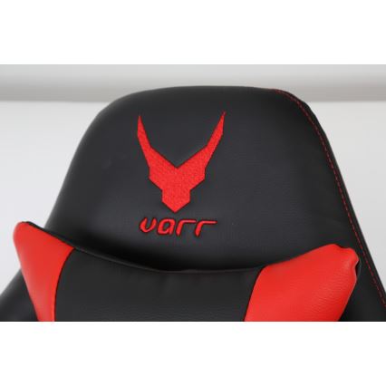 Cadeira gamer VARR Silverstone preta/vermelha