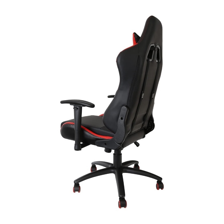 Cadeira gamer VARR Silverstone preta/vermelha