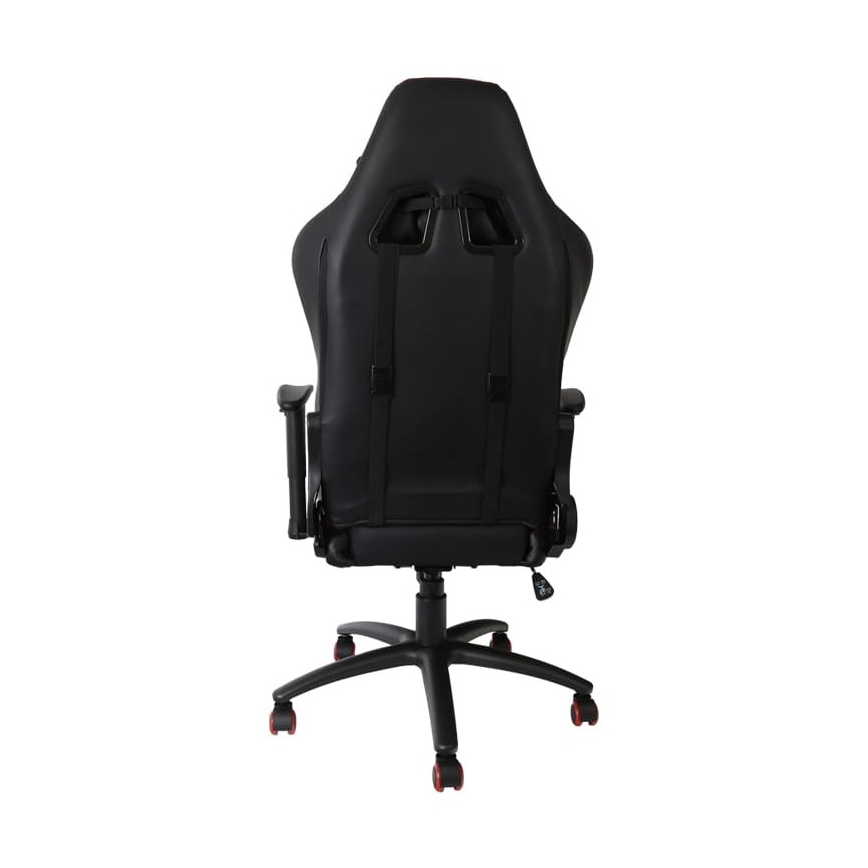 Cadeira gamer VARR Silverstone preta/vermelha