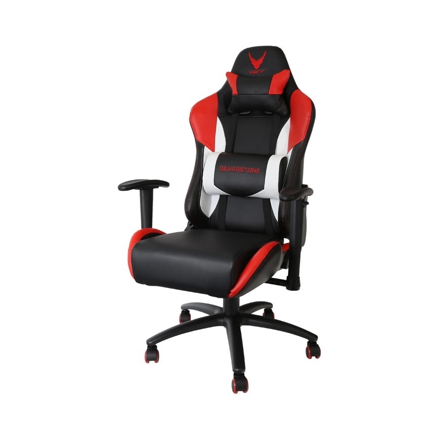 Cadeira gamer VARR Silverstone preta/vermelha