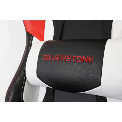 Cadeira gamer VARR Silverstone preta/vermelha