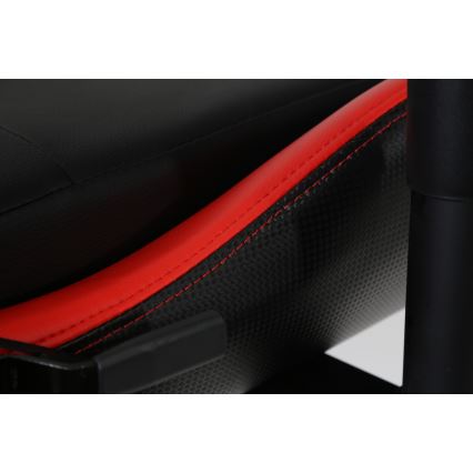 Cadeira gamer VARR Silverstone preta/vermelha