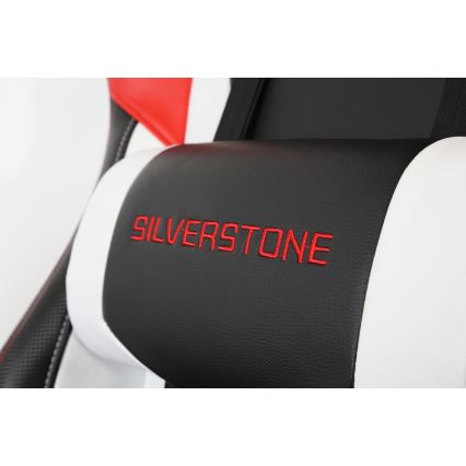 Cadeira gamer VARR Silverstone preta/vermelha