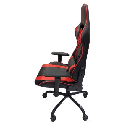 Cadeira gamer VARR Suzuka preta/vermelha