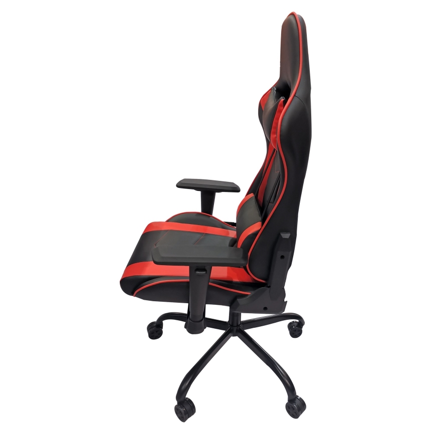 Cadeira gamer VARR Suzuka preta/vermelha