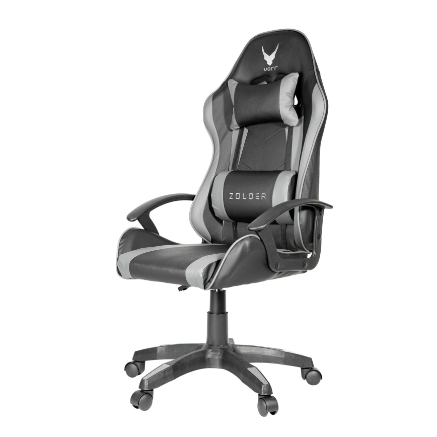 Cadeira Gaming VARR Zolder preto/cinzento