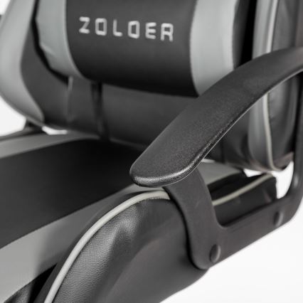 Cadeira Gaming VARR Zolder preto/cinzento