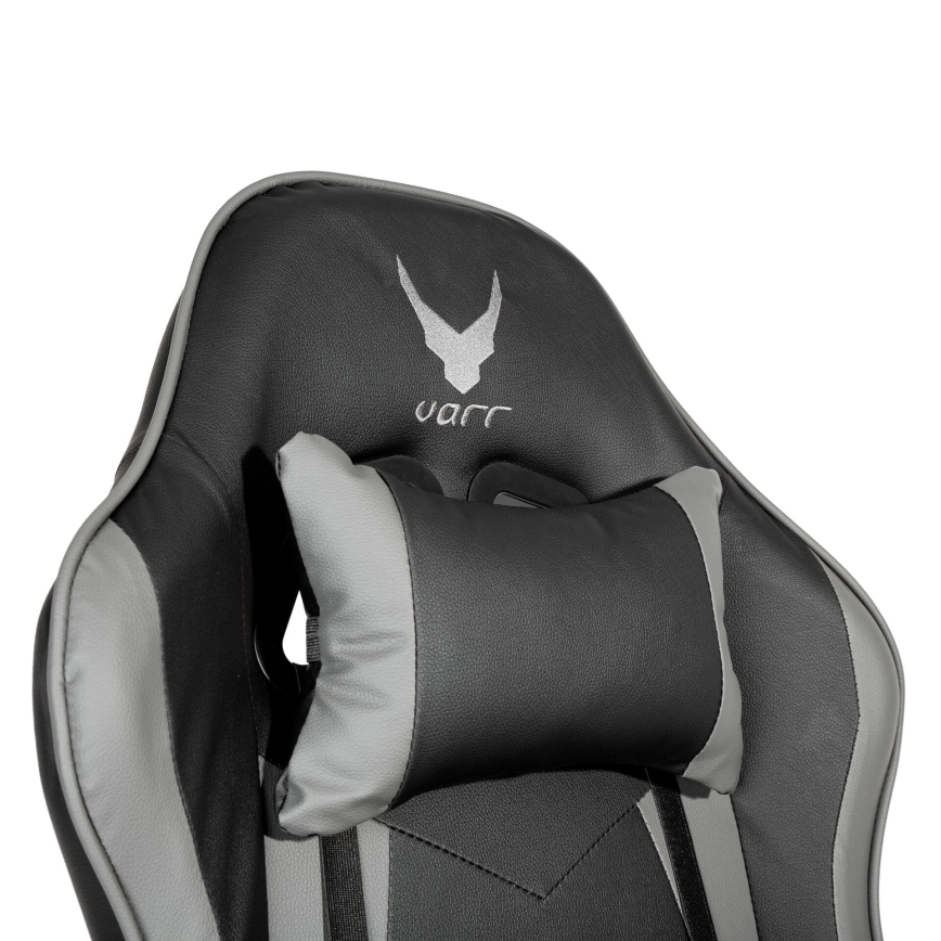 Cadeira Gaming VARR Zolder preto/cinzento