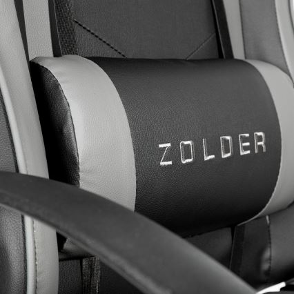 Cadeira Gaming VARR Zolder preto/cinzento