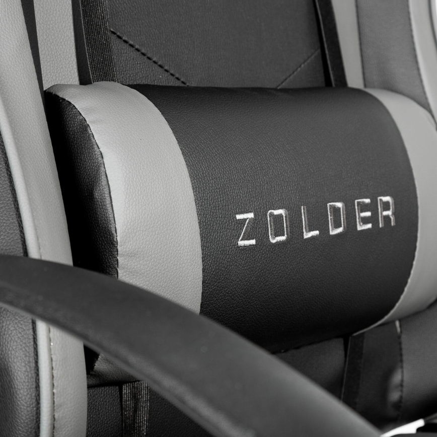 Cadeira Gaming VARR Zolder preto/cinzento