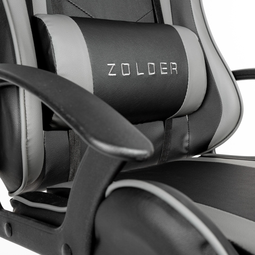 Cadeira Gaming VARR Zolder preto/cinzento