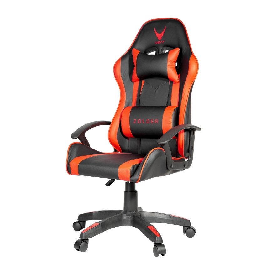 Cadeira Gaming VARR Zolder preto/vermelho