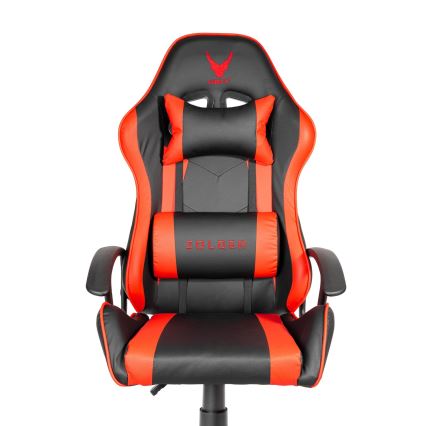 Cadeira Gaming VARR Zolder preto/vermelho