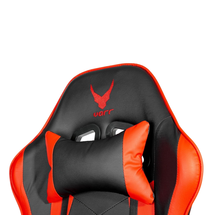 Cadeira Gaming VARR Zolder preto/vermelho