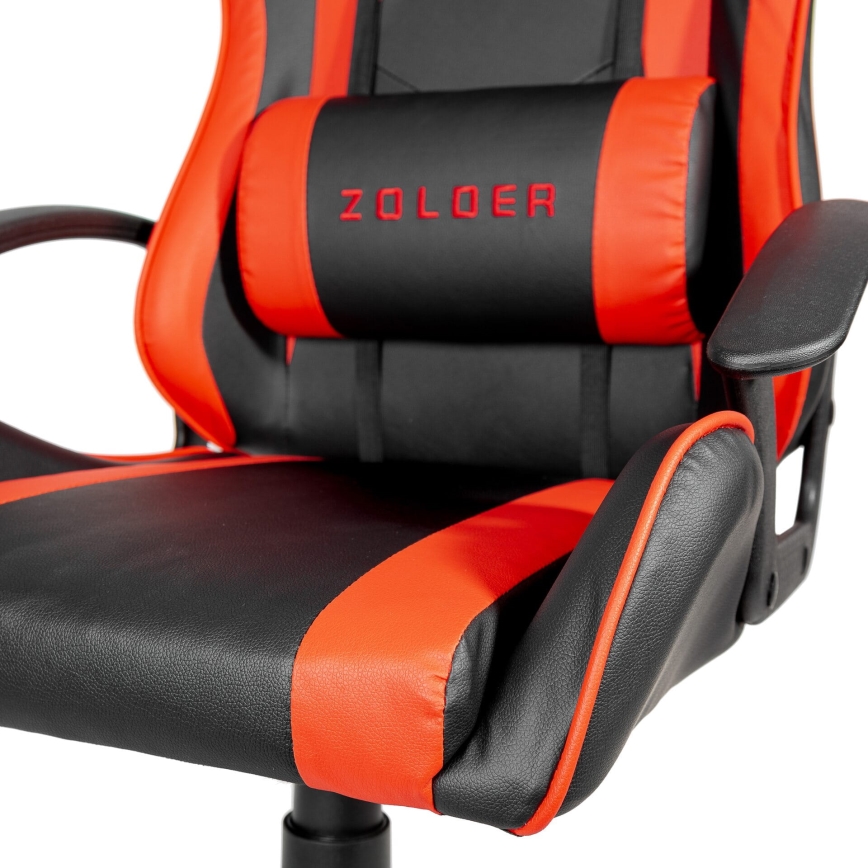Cadeira Gaming VARR Zolder preto/vermelho