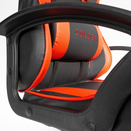 Cadeira Gaming VARR Zolder preto/vermelho