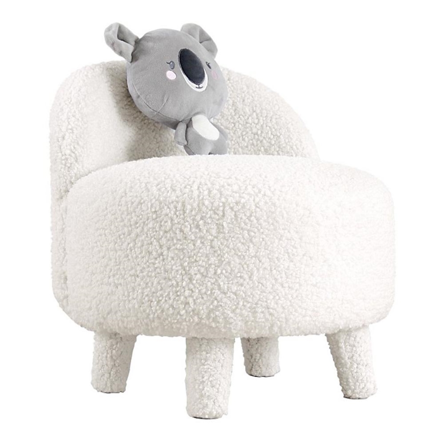 Cadeira infantil PIXI, diâmetro 46 cm, branca