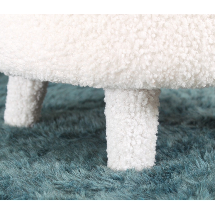 Cadeira infantil PIXI, diâmetro 46 cm, branca