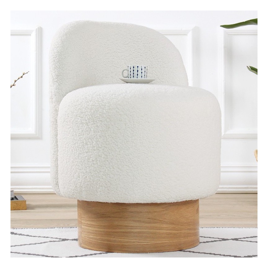 Cadeira infantil RIKI 40x47 cm branca