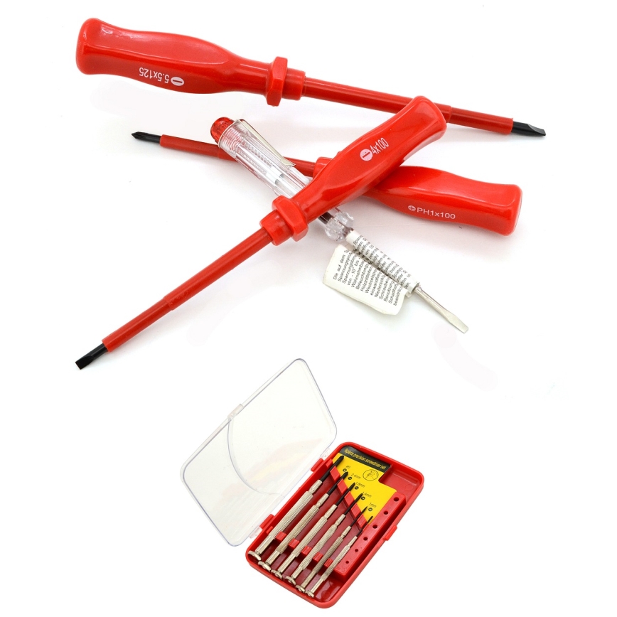 Caixa de alumínio com ferramentas 186 pcs