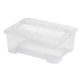 Caixa de armazenamento TEX BOX 10 l transparente