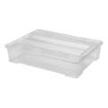 Caixa de armazenamento TEX BOX 60 l transparente