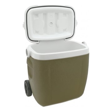 Caixa térmica portátil 16 l, verde