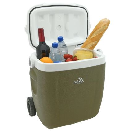 Caixa térmica portátil 16 l, verde